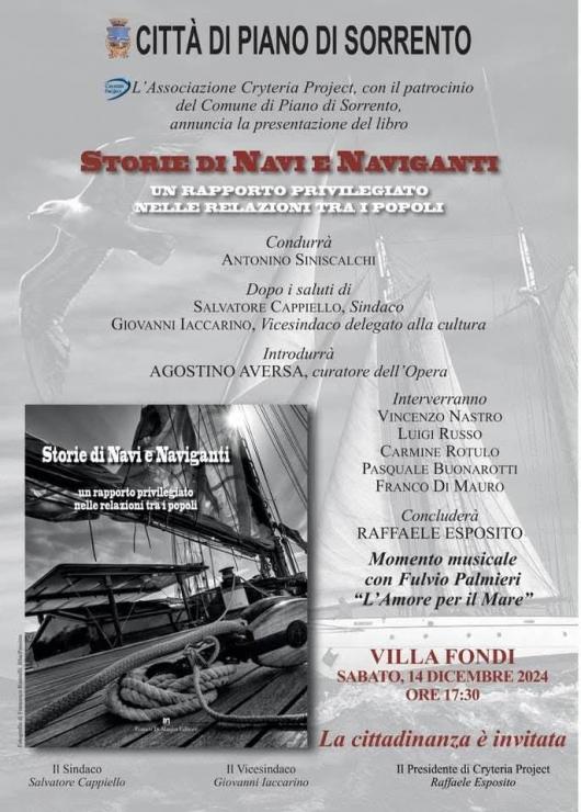 Presentazione del libro 'Storie di navi e naviganti' a Piano di Sorrento